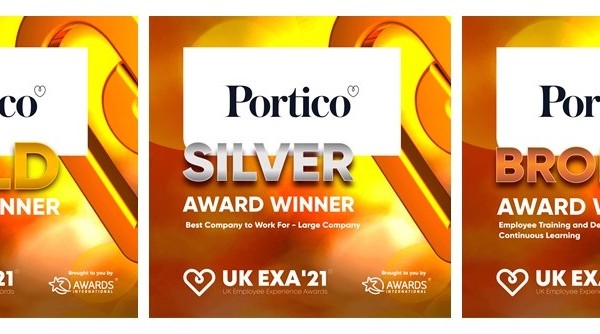 Winners of three UK Employee Experience Awards