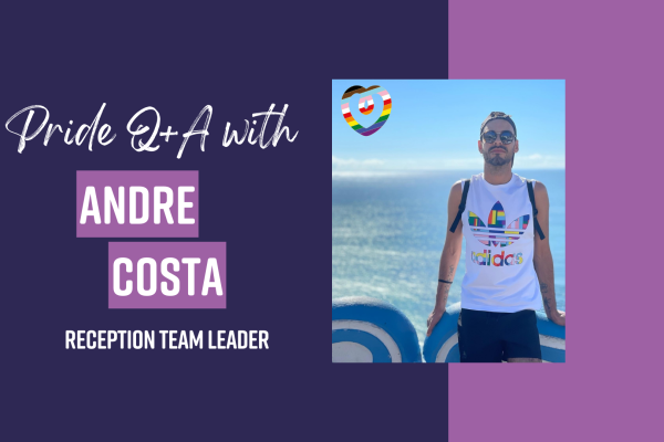 Pride Q+A Session with Andre Costa, Reception Team Leader at Portico